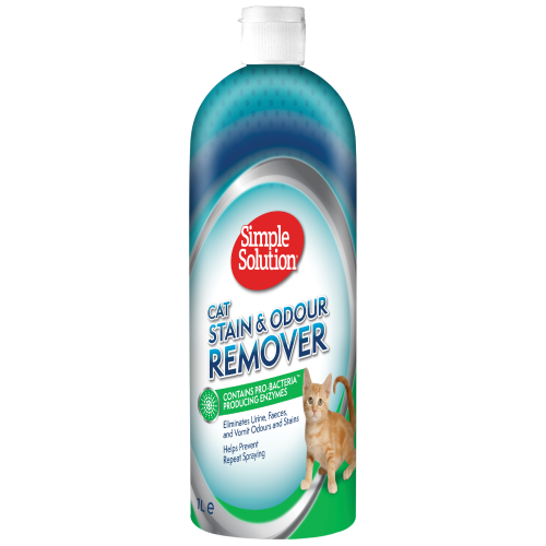 010279904336 سمبل سولوشن مزيل للبقع والروائح للقطط 1 لتر - الصورة 1