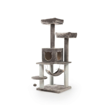 بريفيو بيت خداشة دورين مع سريرين وبيت للقطط