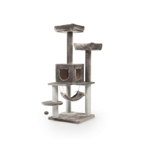 048081073100 بريفيو بيت خداشة دورين مع سريرين وبيت للقطط - الصورة 1