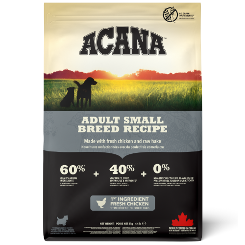 064992523206 أكانا طعام جاف بالدجاج للكلاب ذات الفصائل الصغيرة 400 جرام - الصورة 1