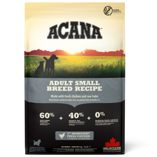 064992523602 أكانا طعام جاف بالدجاج للكلاب ذات الفصائل الصغيرة 2 كيلو - الصورة 1