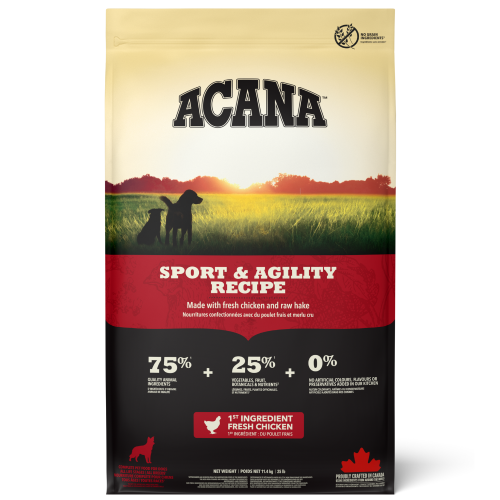 064992530112 أكانا طعام جاف سبورت اند اجيليتي بالدجاج للكلاب 11.4كغ - الصورة 1