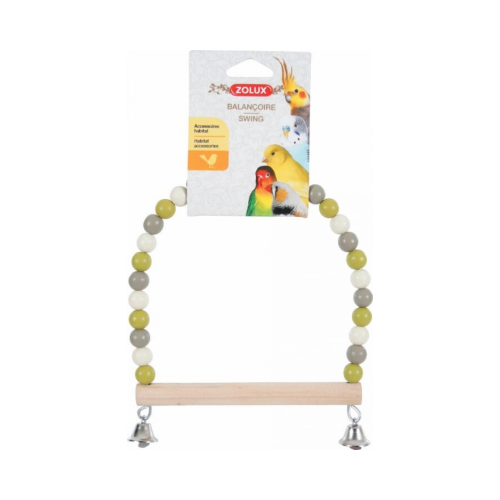 3336021340106 زولكس ارجوحة خرز مع غصن خشبي - الصورة 1