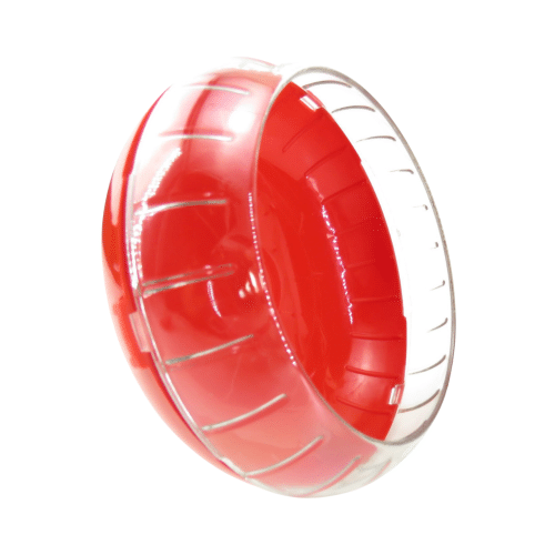 3336022059410 زولكس رودي عجلة صامتة مصغرة للقوارض الصغيرة - أحمر - الصورة 1