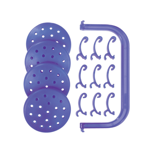 3336022059564 زولكس رودي طقم اكسسوارات مخصص لأقفاص القوارض الصغيرة 1x - بنفسجي - الصورة 1