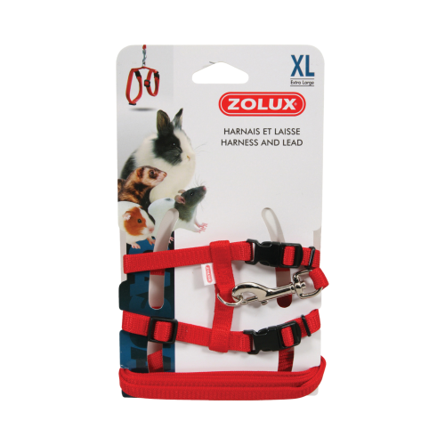 3336022071160 زولكس صدرية مع مشد للثدييات الصغيرة - كبير جدا  أحمر - الصورة 1