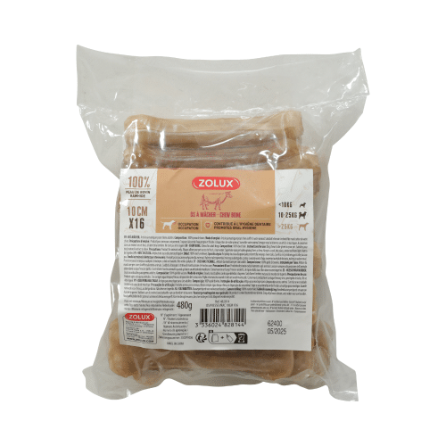 3336024828144 زولكس عظم مضغ مضغوط 10Cm X16 - الصورة 1