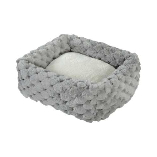 3336025001621 زولكس أبيلها سكوير سرير رمادي كبير جدا - الصورة 1