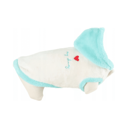 زولكس تيدي كنزة مع قبعة للقطط - كبير جدا كريمي