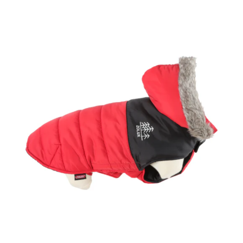 3336027114961 زولكس معطف دافئ للقطط الكبيرة - كبير أحمر - الصورة 1