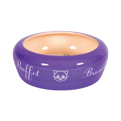 3336029941701 زولكس مأكلية سيراميك للقطط بنفسجي - 300 مل - الصورة 1