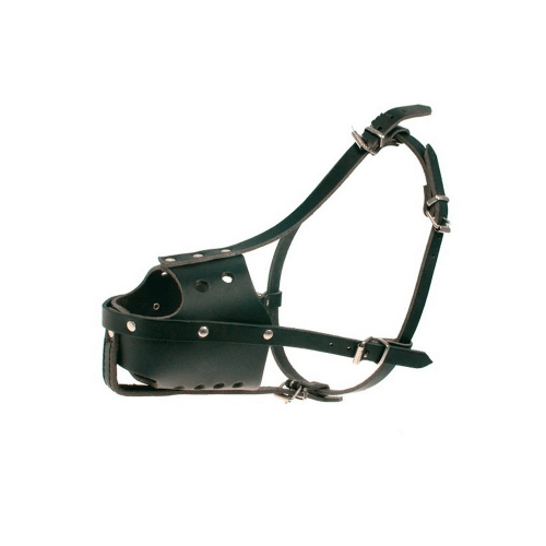 3660167007112 زولكس كمامة يمنع العض جلد مقاس 4 - الصورة 1