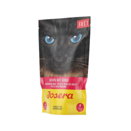 طعام رطب كامل فيليه الدجاج مع اللحم البقري 70غ