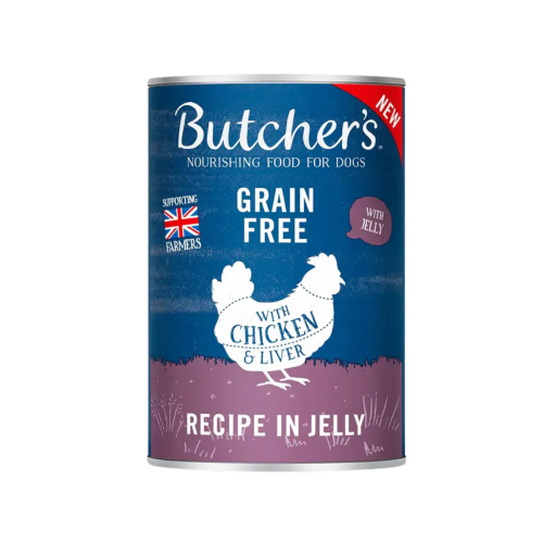 5011792007622 بوتشرز اوريجينال دجاج في المرق للكلاب 400غ - الصورة 1