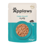 أبلاوز أظرف طعام رطب للقطط - تونا فيليه في الجيلي 70غ 16×70 جرام
