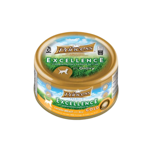 5350393004754box برنسيس بريميوم إكسلانس معلبات صدور الدجاج مع الأرز قولد 70 جرام كرتون (24 حبة) - الصورة 1
