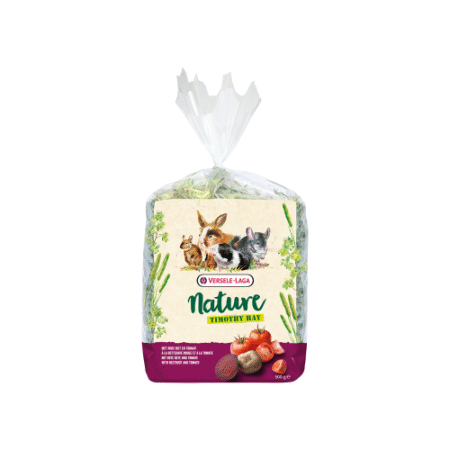 فيرسل لاقا نايشتر تيموثي هاي بالطماطم وجذور الشمندر للقوارض والأرانب 500غ