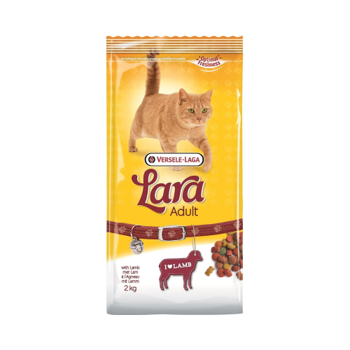 5410340409978 فيرسيل لاقا لارا ادولت طعام جاف للقطط بلحم الضأن 2كغ - الصورة 1