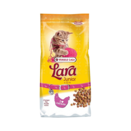 فيرسيل لاقا لارا جونيور طعام جاف للقطط الصغيرة بالدجاج 2 كغ