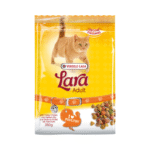 فيرسيل لاقا لارا ادولت طعام جاف للقطط بالدجاج والديك الرومي 350 غ