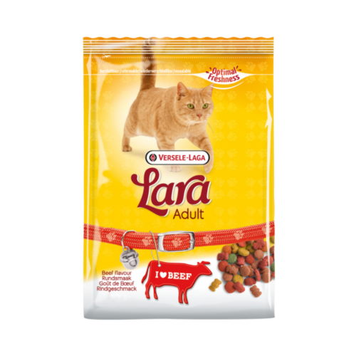 5410340410714 فيرسيل لاقا لارا ادولت طعام جاف للقطط باللحم البقري 2كغ - الصورة 1