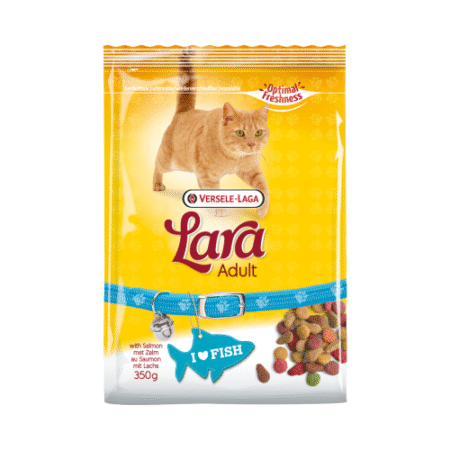 فيرسيل لاقا لارا ادولت طعام جاف للقطط بالسالمون 350 غ