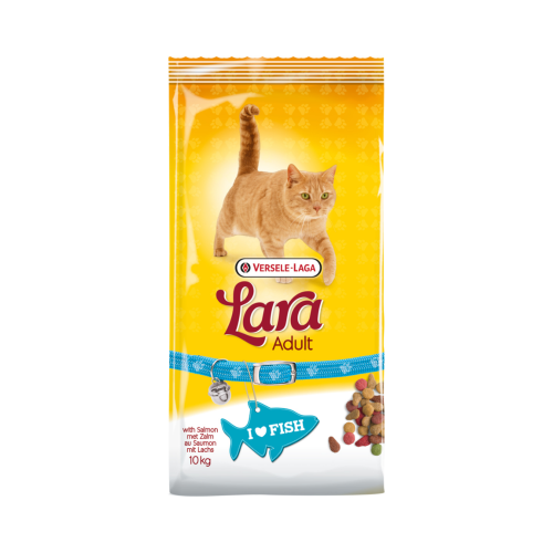 5410340410738 فيرسيل لاقا لارا ادولت طعام جاف للقطط بالسالمون 2 كغ - الصورة 1