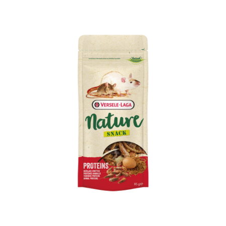 فيرسل لاقا نايتشر سناك للقوارض والأرانب بالبروتينات 85غ