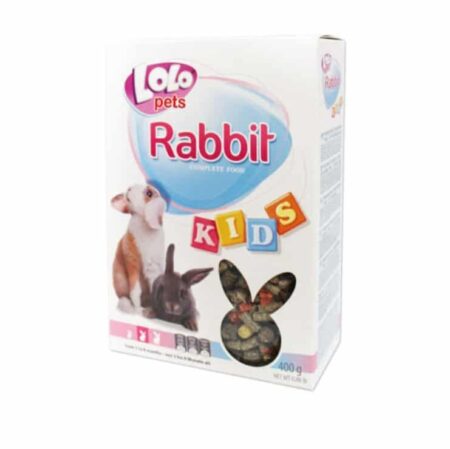 لولو بيتس كيدز الوجبة المتكاملة طعام للأرانب الصغيرة, من 3-8 أشهر 400غ