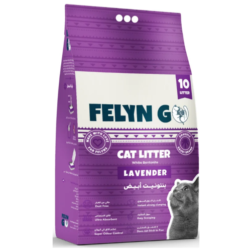 664533580721 فيلاين قو رول باق رمل للقطط برائحة اللافندر 10 لتر - الصورة 1