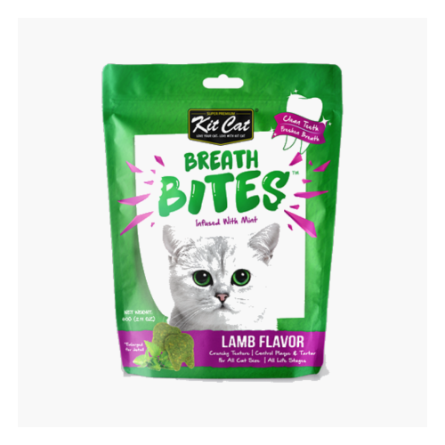 671875797090 كت كات بريث بايتس نعناع مكمل غذائي 60غ التونا - الصورة 1