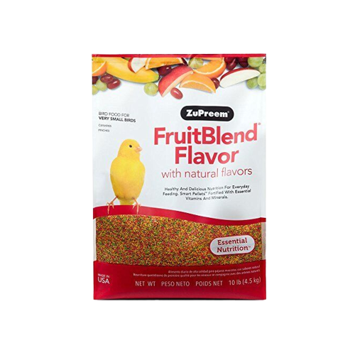 762177801001 زوبريم فروت بلند للطيور الصغيرة جدا والزينة 4.5 كغ - الصورة 1