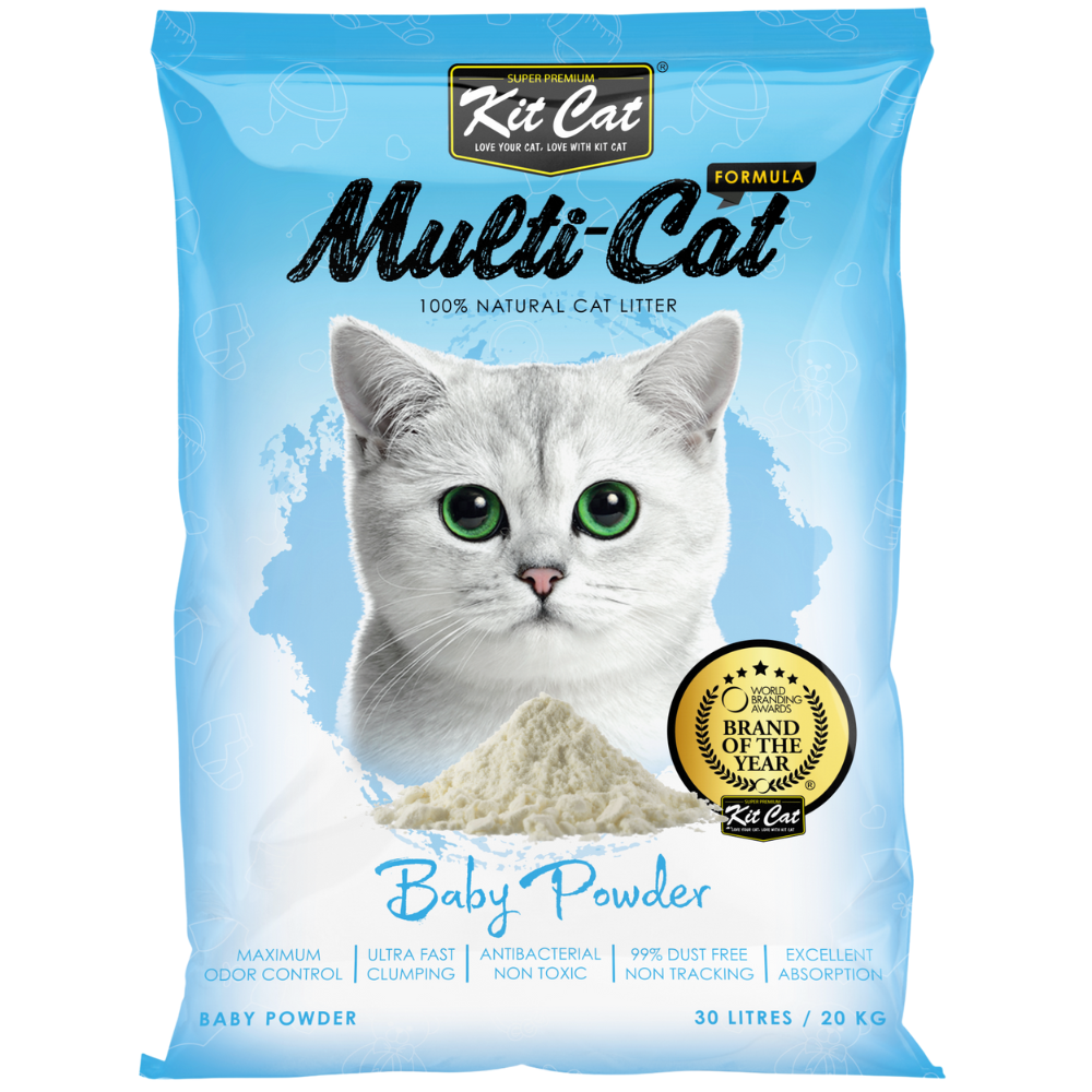 763163284174 كت كات رمل مالتي كات 20 كغ بودرة الأطفال - الصورة 1