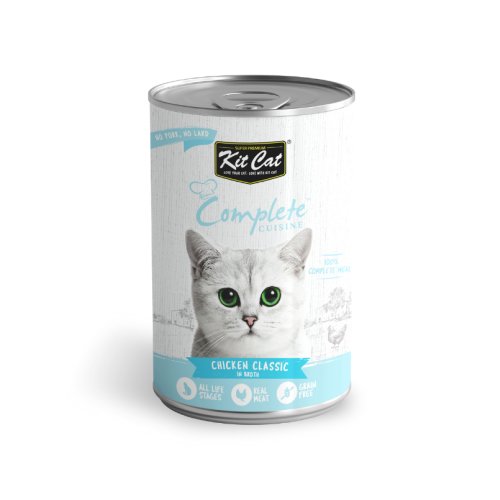 780348004891 كت كات وجبة كاملة بالدجاج المرق 150غ كرتون (24 حبة) - الصورة 1