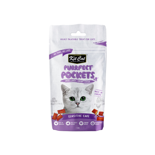 780348007649 كت كات بارفكت بوكتس مكافأت دجاج للقطط المتطلبة 60غ - الصورة 1