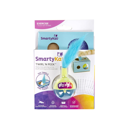 786306096472 سمارتي كات لعبة الكترونية تدور مع كرة للقطط - الصورة 1