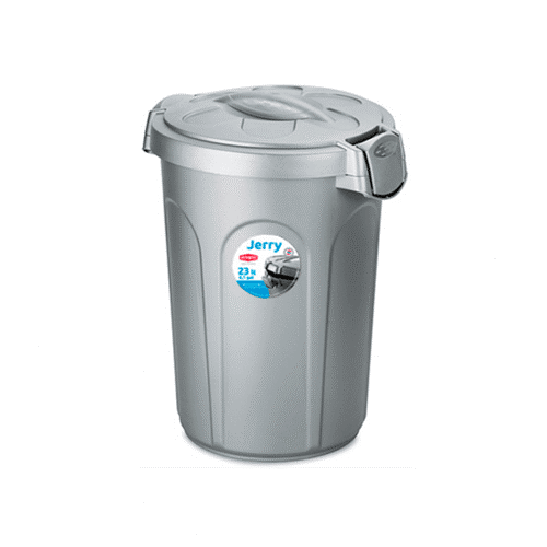 8003507703254 ستيفان بلاست جيري حافظة طعام 23 لتر رمادي - الصورة 1