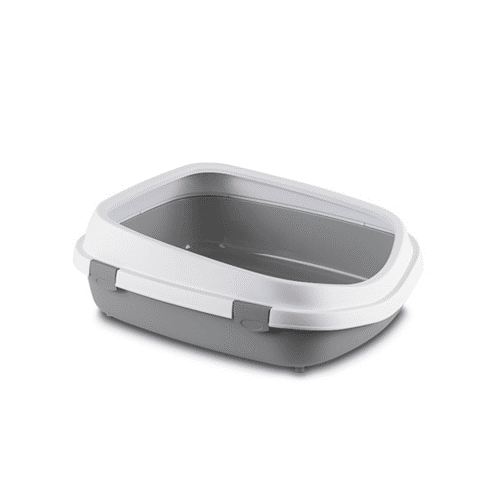 8003507968691 ستيفان بلاست كوين حوض رمل للقطط بلاستيك رمادي - الصورة 1