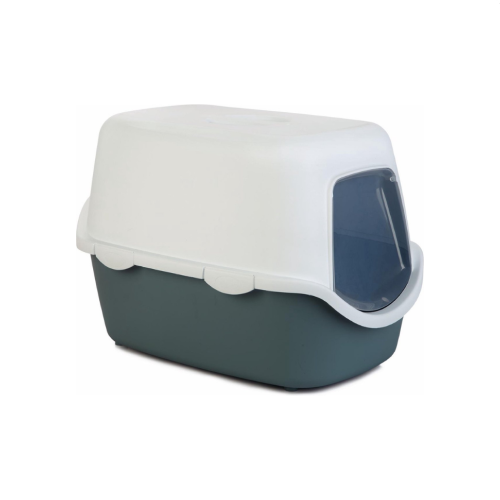 8003507986459 ستيفان بلاست كاثي صندوق رمل بلاستيك للقطط ازرق - الصورة 1