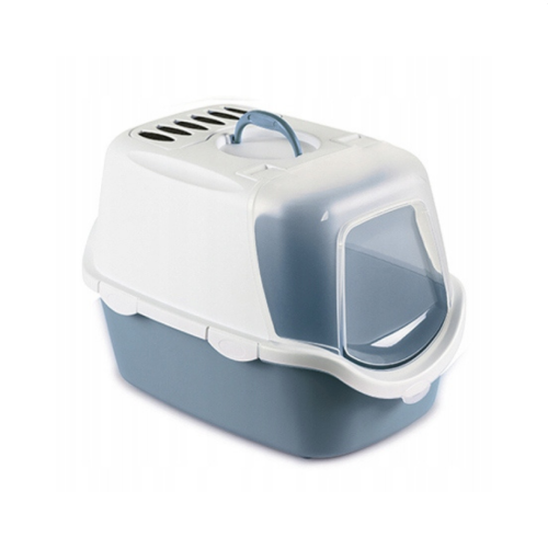8003507986497 ستيفان بلاست كاثي ايزي كلين صندوق رمل بلاستيك للقطط ازرق - الصورة 1