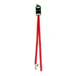 جيم دوق مقود للتحكم كلاب لون أحمر 1.5x100 سم