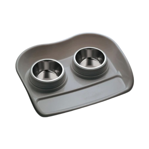 8022967065382 إم بي إس وعاء حديد مزدوج صغير 0.4 لتر رمادي داكن - الصورة 1