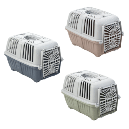 إم بي إس براتيكو 1 صندوق تنقل بباب بلاستك احمر