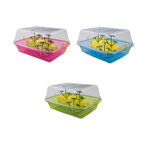 8033776762485 ام بي بيرغامو ايلبا حوض سلاحف بلاستيك صغير - الصورة 1