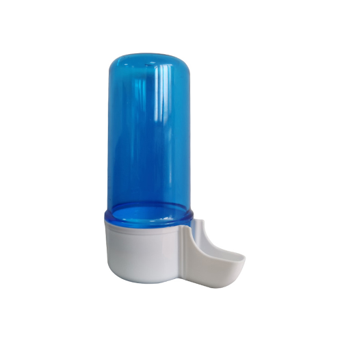 8033776764540 ام بي بيرغامو مشربية للطيور أزرق شفاف 400 مل - الصورة 1