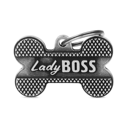 8051938214412 ماي فاميلي قلادة على شكل عظمة كبيرة جدا لايدي بوس - الصورة 1