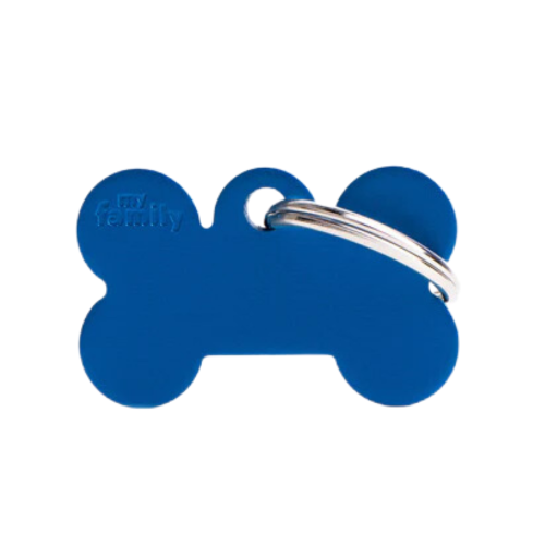 8055960251582 ماي فاميلي قلادة على شكل عظم صغير الأزرق - الصورة 1