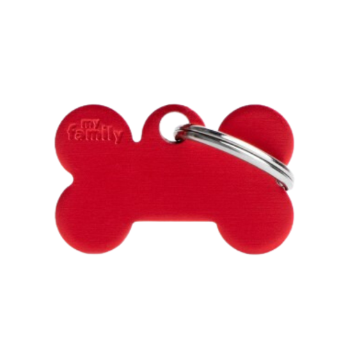 8055960251605 ماي فاميلي قلادة على شكل عظم صغير الأحمر - الصورة 1