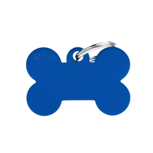 8055960251636 ماي فاميلي قلادة عظم كبير المونيوم ازرق - الصورة 1