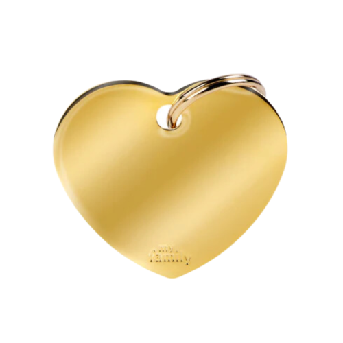 8055960251773 ماي فاميلي قلادة قلب صغير النحاس الذهبي - الصورة 1